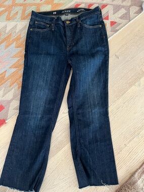 JCrew 9" Demi boot crop 29